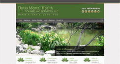 Desktop Screenshot of davismhcounseling.com